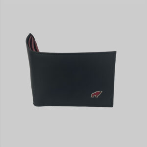 BILLETERA HOMBRE NEGRO ROJO HB2002