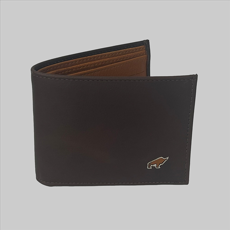 BILLETERA HOMBRE NEGRO ROJO HB2002
